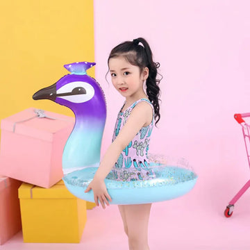 Bouée Licorne Rose pour Enfants