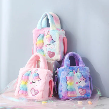 Cartable Licorne Arc En Ciel