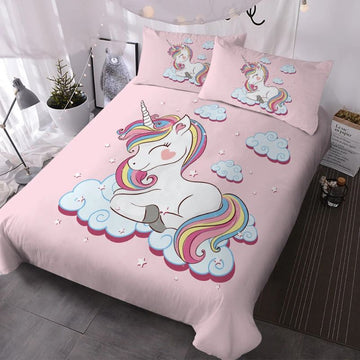 Couette Motif Licorne