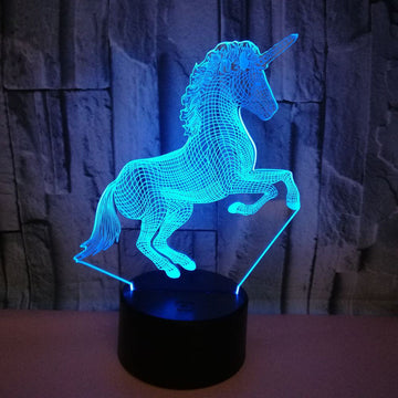 Lampe Licorne 3D