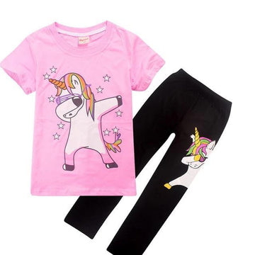 Pyjama Licorne qui Dab Enfant - Licorne Kawaii