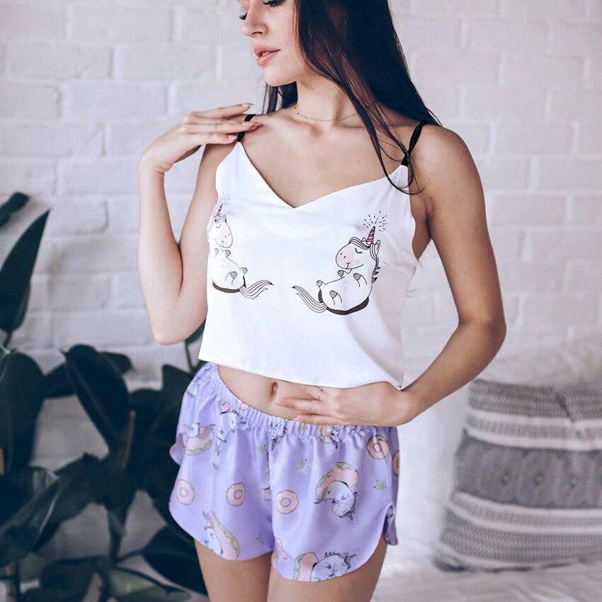 Pyjashort Licorne - Licorne Kawaii