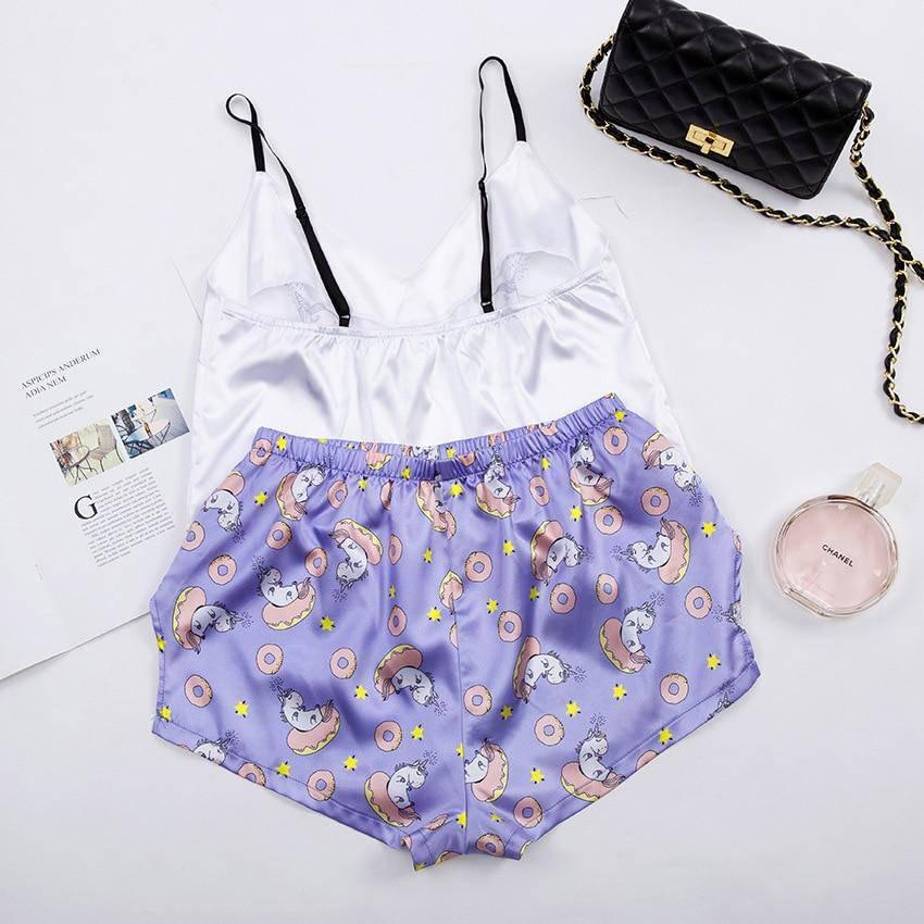 Pyjashort Licorne - Licorne Kawaii