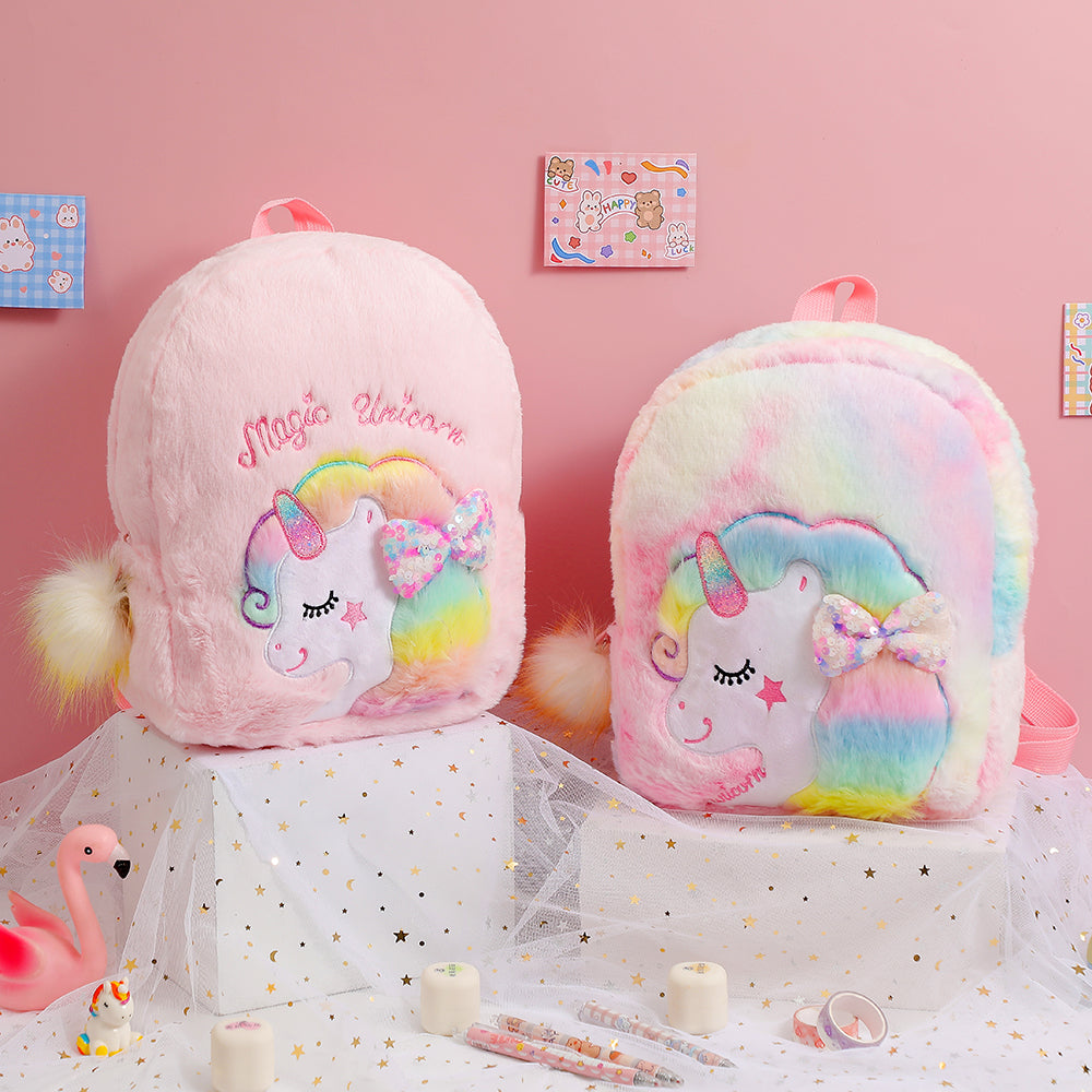 Petit Cartable Licorne Tout Doux