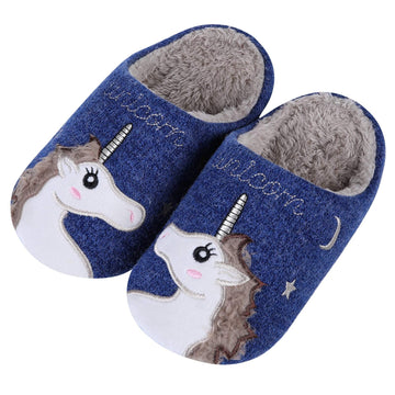 Pantoufles Licorne Femme