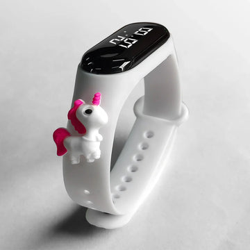 Montre LED Licorne - Enfant Bracelet Intégré