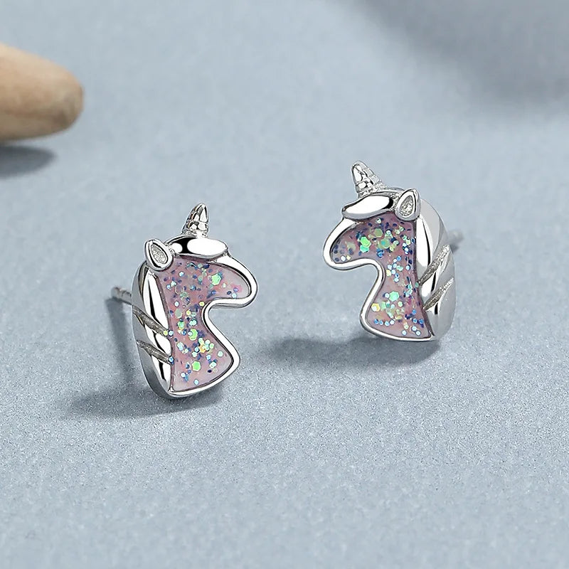 Boucles Licorne Rêve & Mode - Argent S925