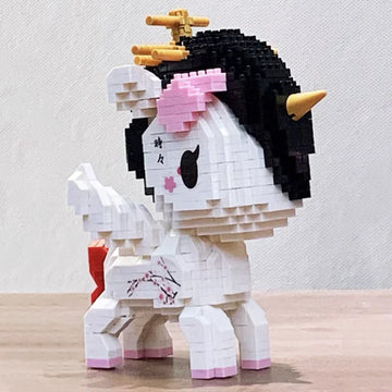 Licorne en Blocs – Jeu de Construction Créatif