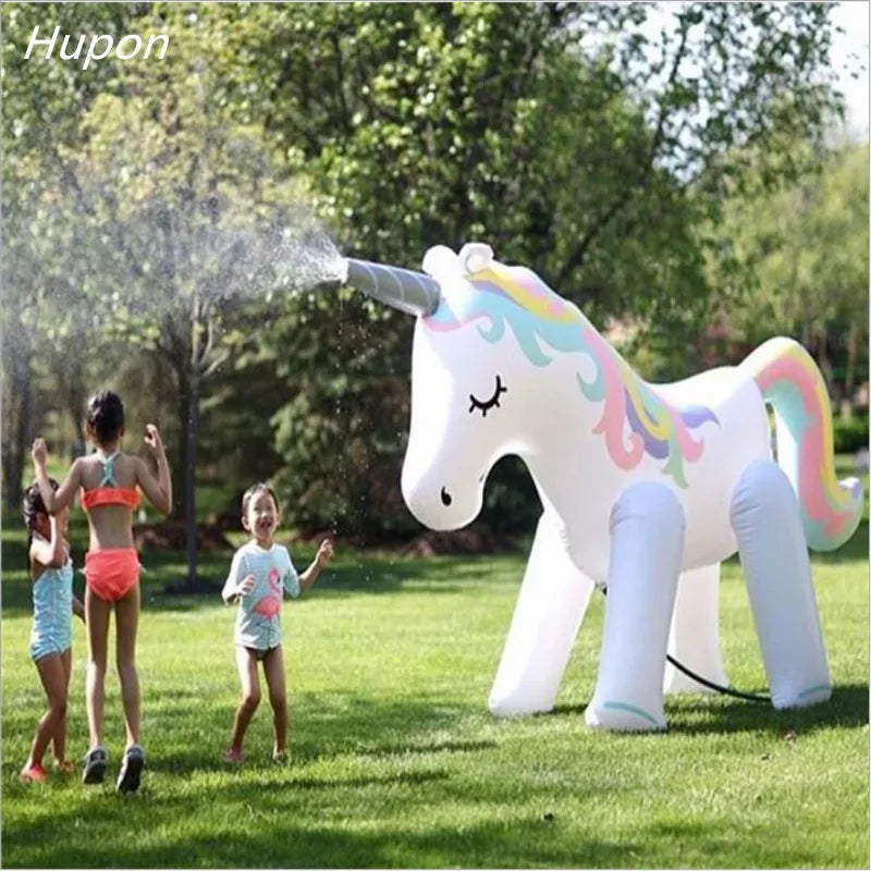 Bouée Licorne Adulte avec Fontaine d'Eau