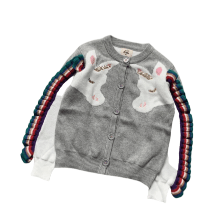 Cardigan Licorne Manches 3D - Licorne Kawaii