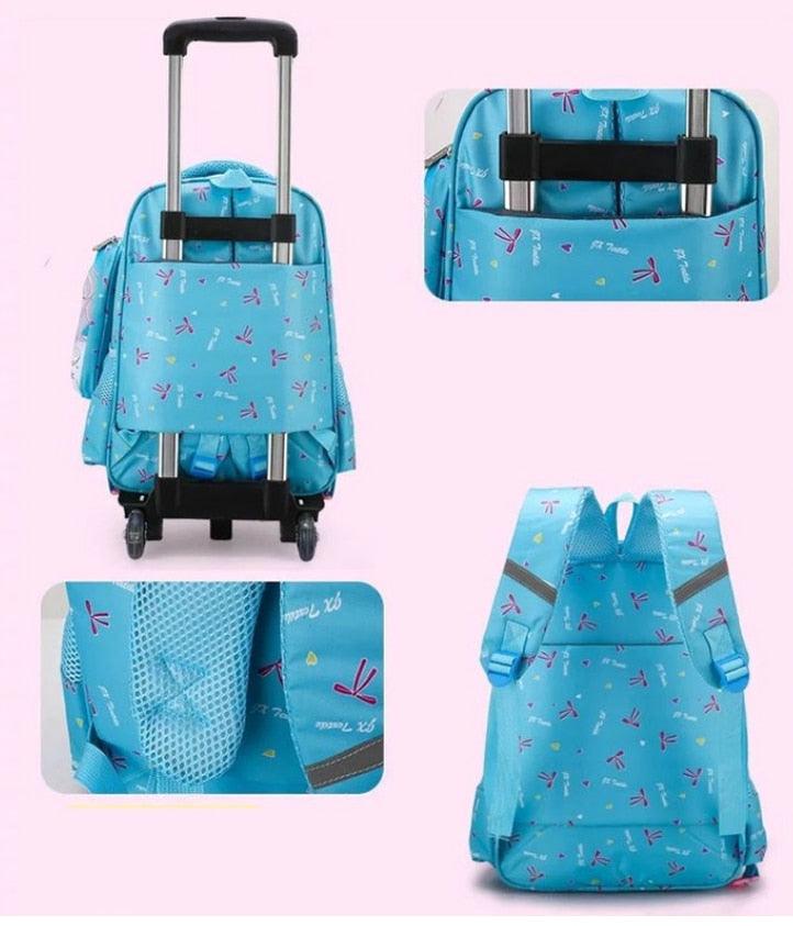 CCJPX Pack Cartable à roulettes Licorne pour Fille – 3 en 1 CCJPX Pack Cartable à roulettes Licorne pour Fille – 3 en 1