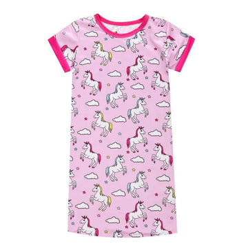 Chemise De Nuit Licorne Fille