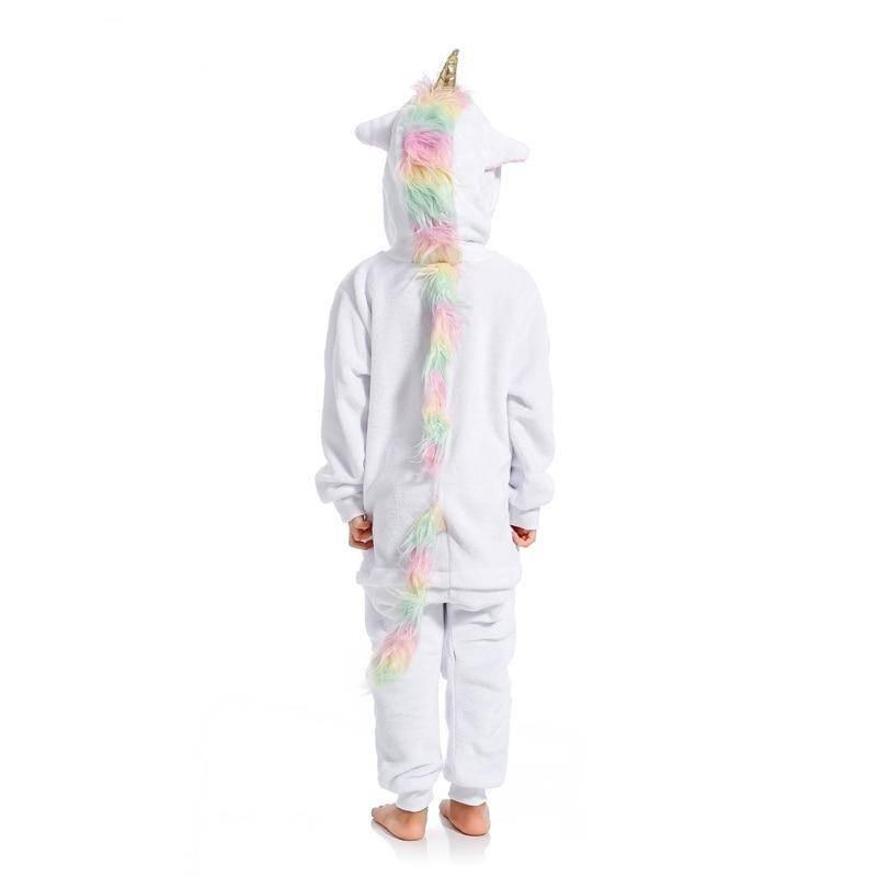 Combinaison licorne blanche et rose Licorne Kawaii