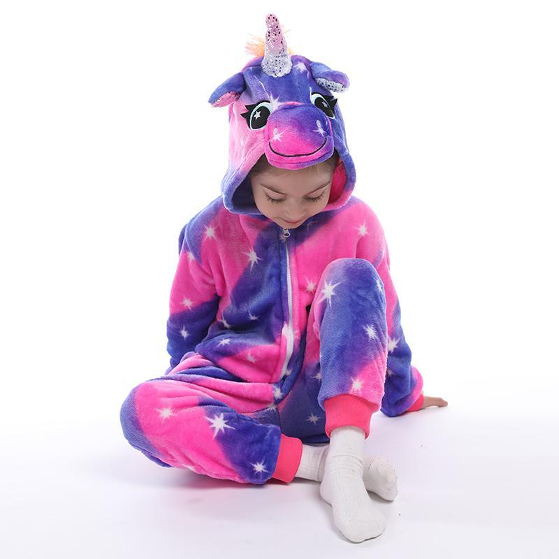 Combinaison Licorne Pyjama Fille - Une Licorne