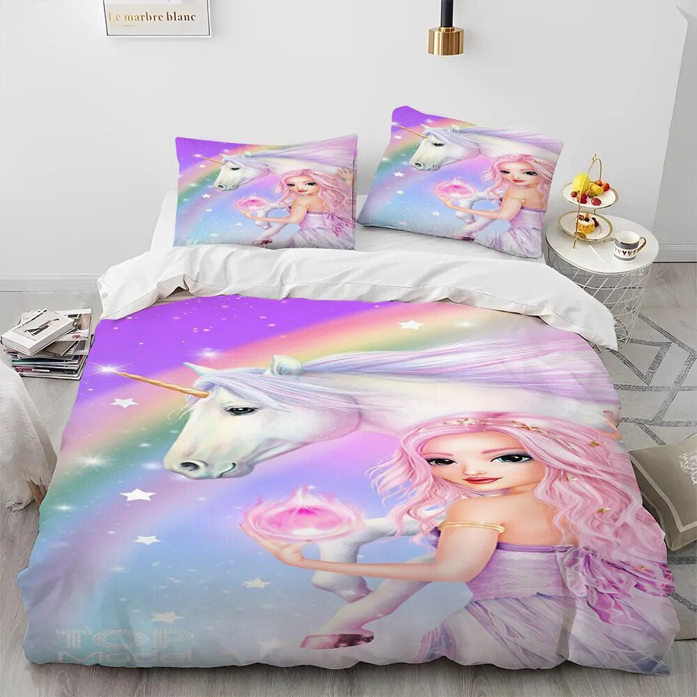 Housse De Couette Licorne Fantastique