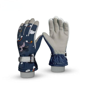 Gants Licorne Ski Pour Enfants