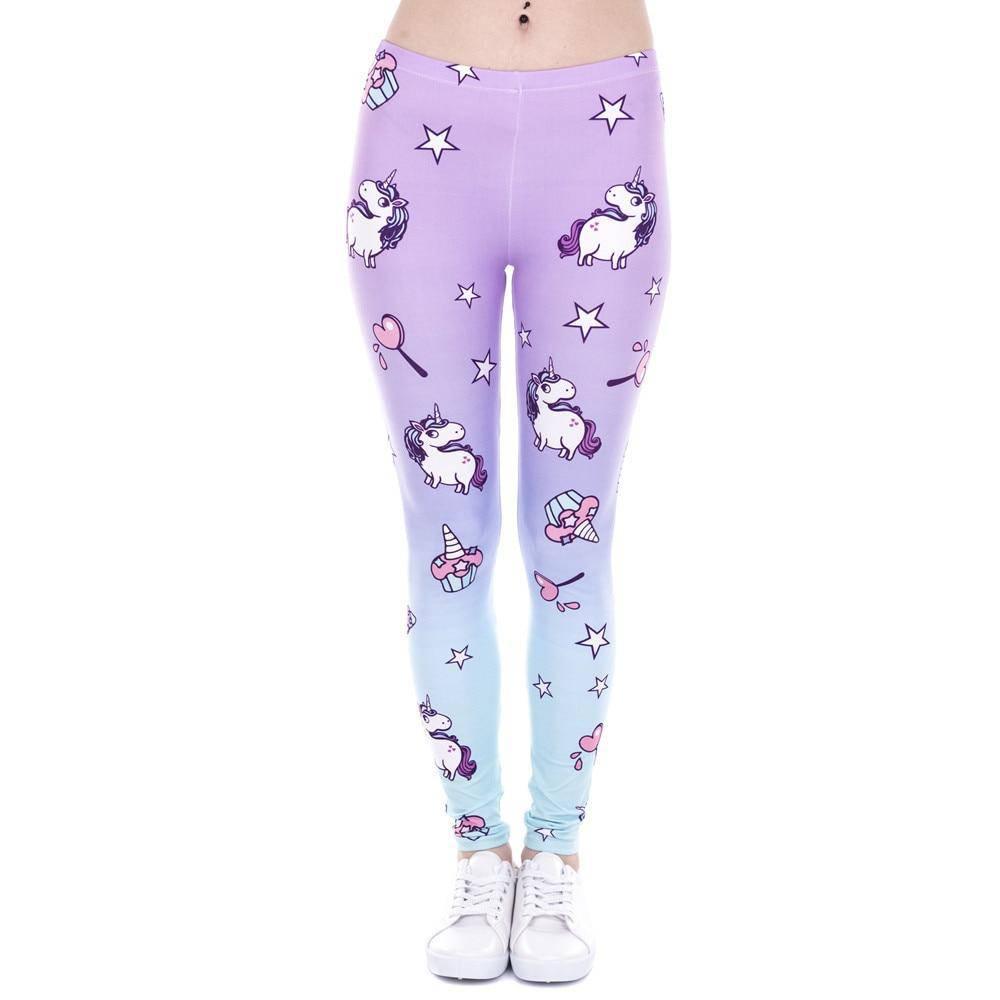 Legging Licorne Femme - Licorne Kawaii