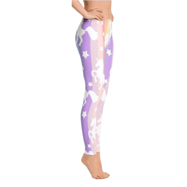Legging Licorne Multicolore Femme - Licorne Kawaii