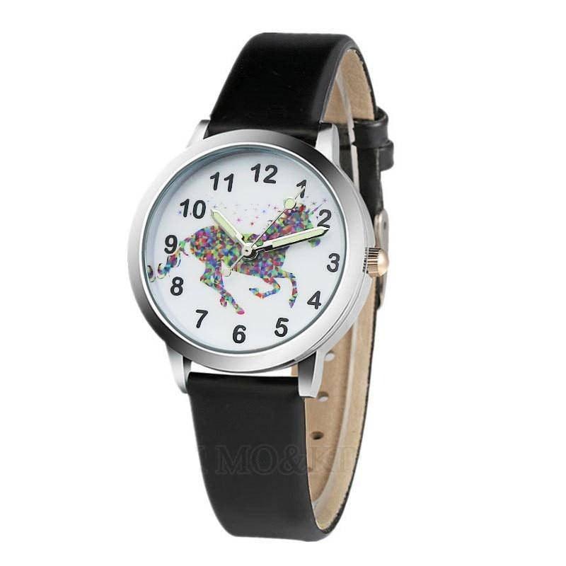 Montre Licorne Avec Paillettes - Une Licorne