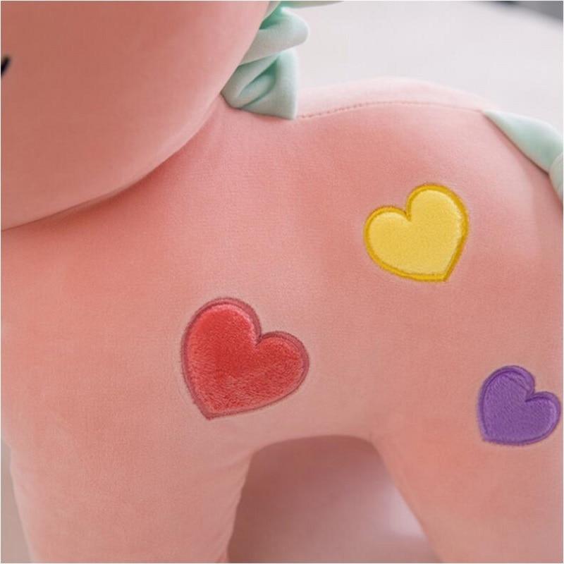 Peluche Licorne <br> Gros Yeux - Une Licorne