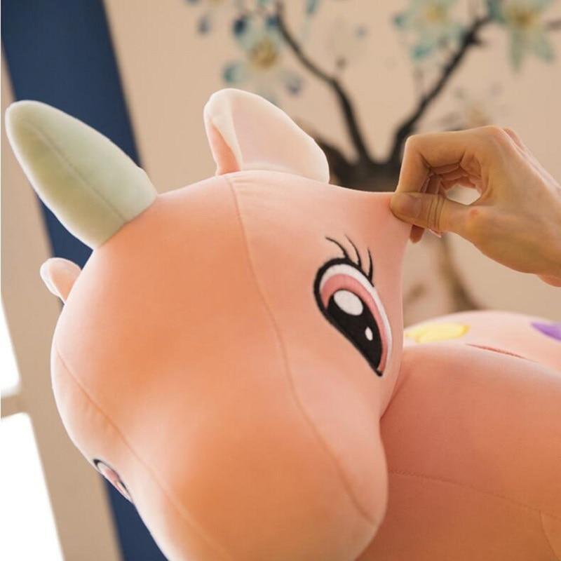 Peluche Licorne <br> Gros Yeux - Une Licorne