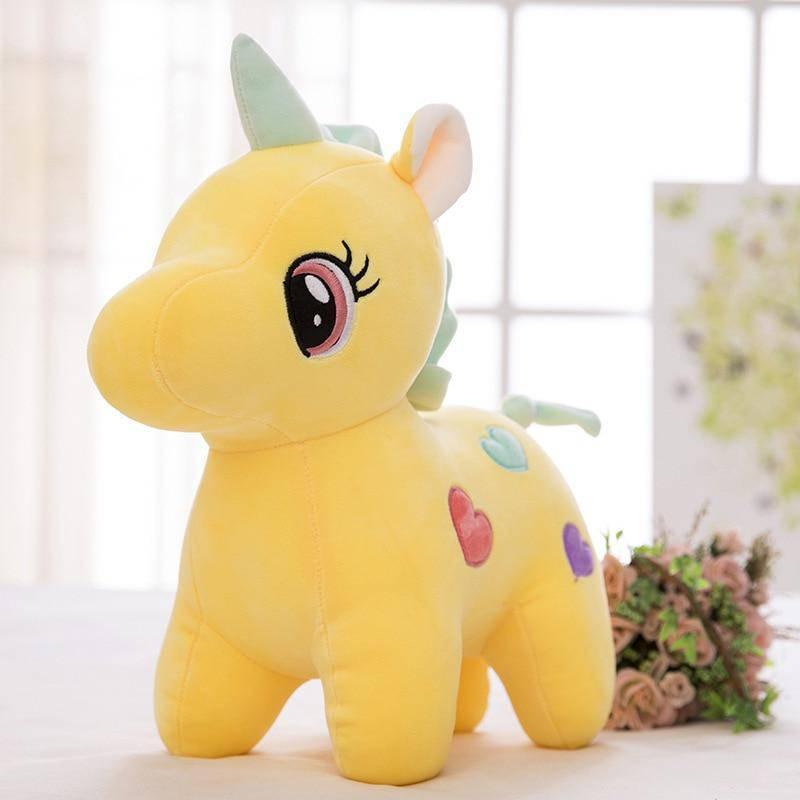 Peluche Licorne <br> Gros Yeux - Une Licorne