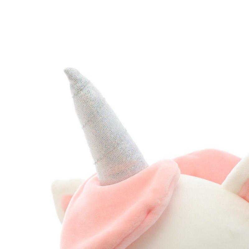 Peluche Licorne<br> Bébé Assise Rose - Une Licorne