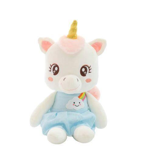 Peluche Licorne<br> Bébé aux Grands Yeux - Une Licorne