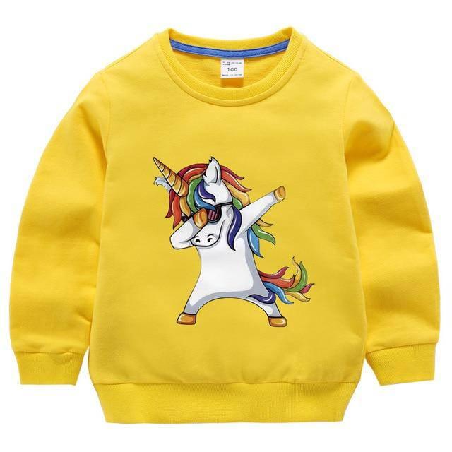 Pull Licorne Dab Enfant - Une Licorne