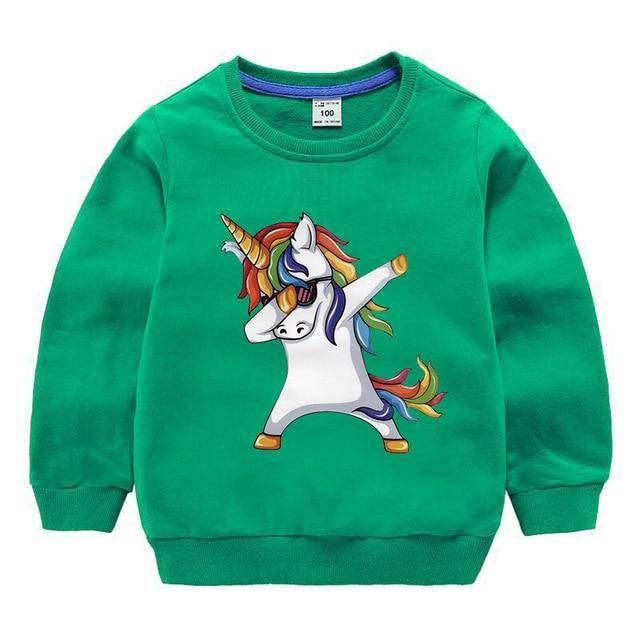 Pull Licorne Dab Enfant - Une Licorne