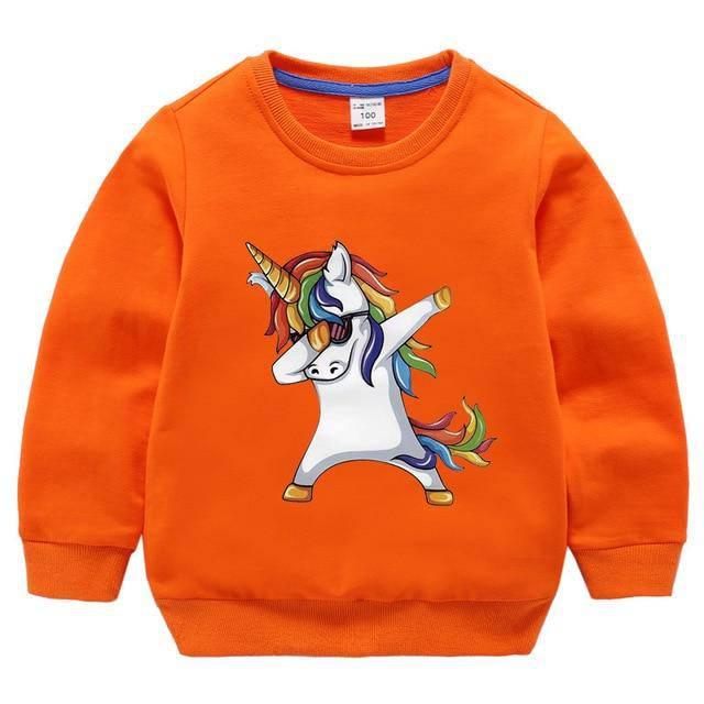 Pull Licorne Dab Enfant - Une Licorne