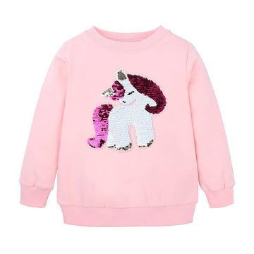 Pull Licorne Sequin