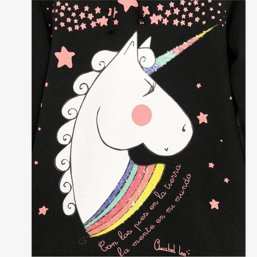 Pull Robe Mère Fille Licorne - Une Licorne