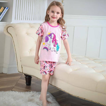 Pyjama Licorne Fille Été