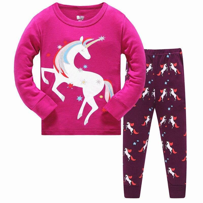 Pyjama Licorne Fuchsia - Licorne Kawaii