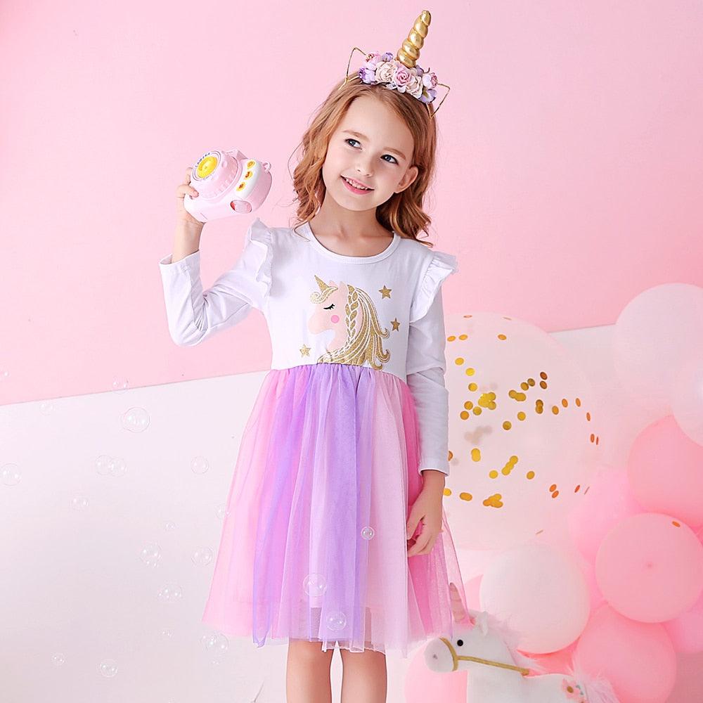 Robe Fille Licorne - Licorne