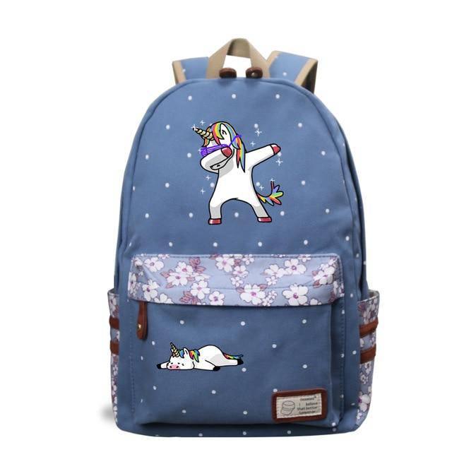 Sac à dos Licorne qui Dab Fille - Licorne Kawaii
