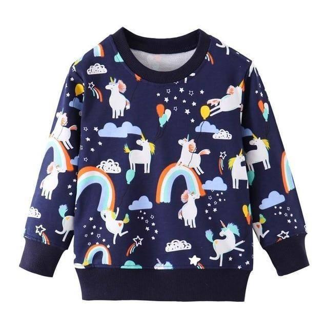 Sweat licorne fille - Une Licorne