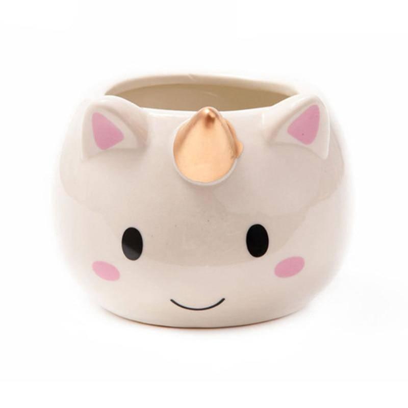 Tasse Licorne Kawaii Blanche - Une Licorne