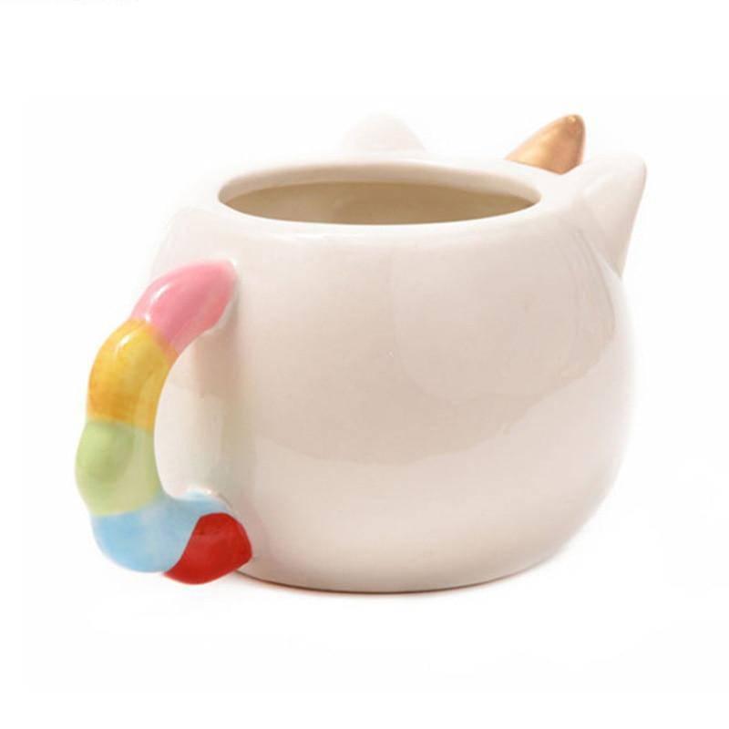 Tasse Licorne Kawaii Blanche - Une Licorne