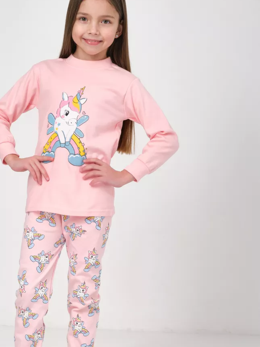 pyjama licorne rose