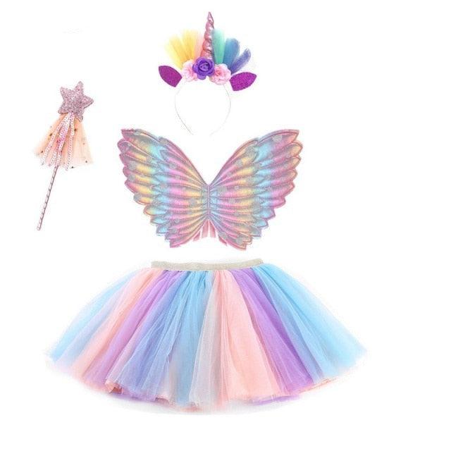 Tutu licorne magicienne fille