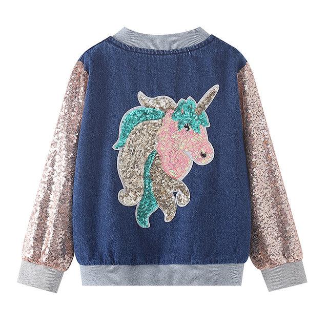 Veste à Paillettes Licorne - Licorne