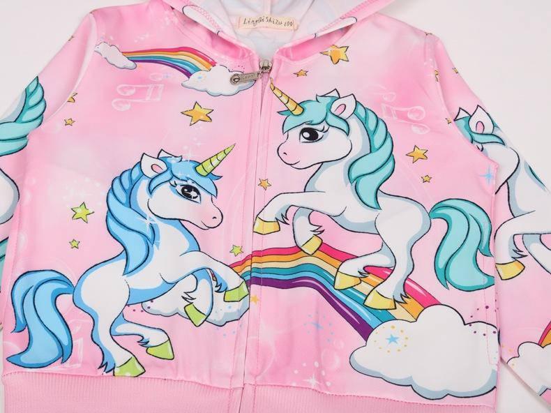 Veste Licorne Rose Enfant - Une Licorne