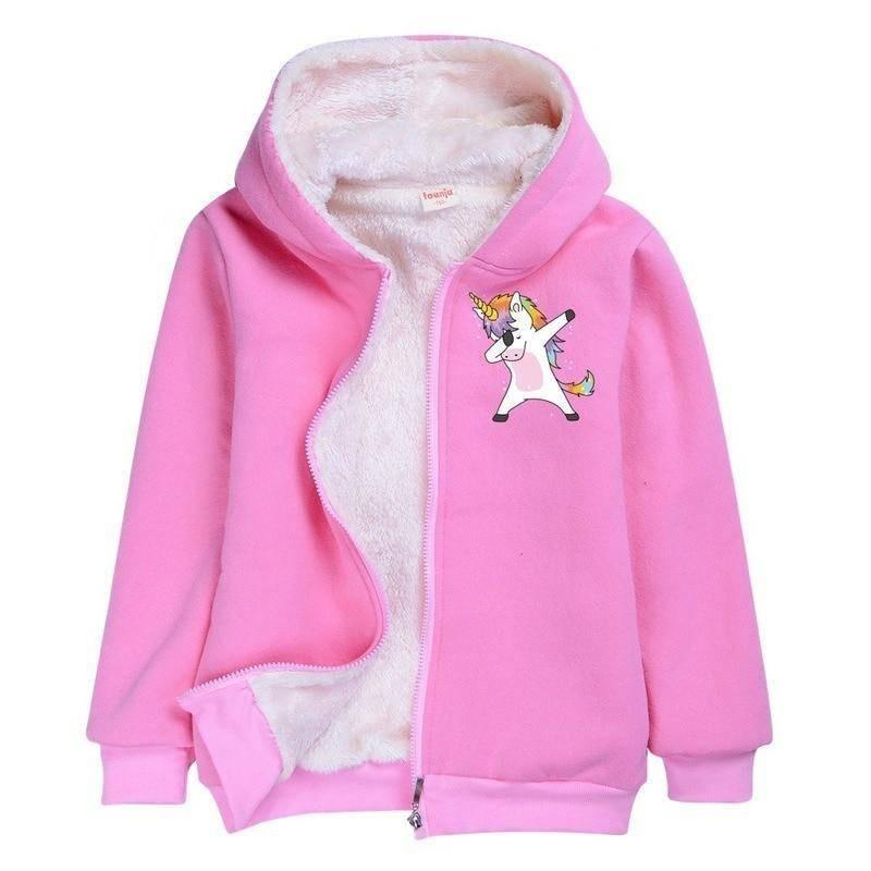 Veste Polaire Fille Licorne - Une Licorne